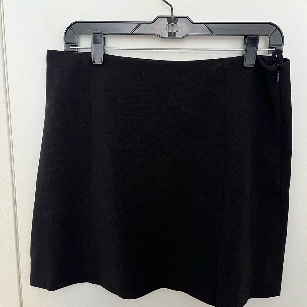 & Other Stories High-Waisted Black Mini Skirt